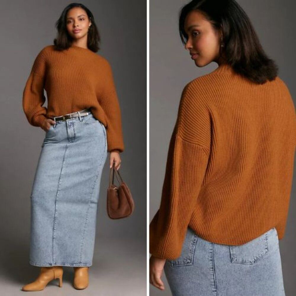 NWT Anthropologie Maeve Easy Pullover Sweater | 2X